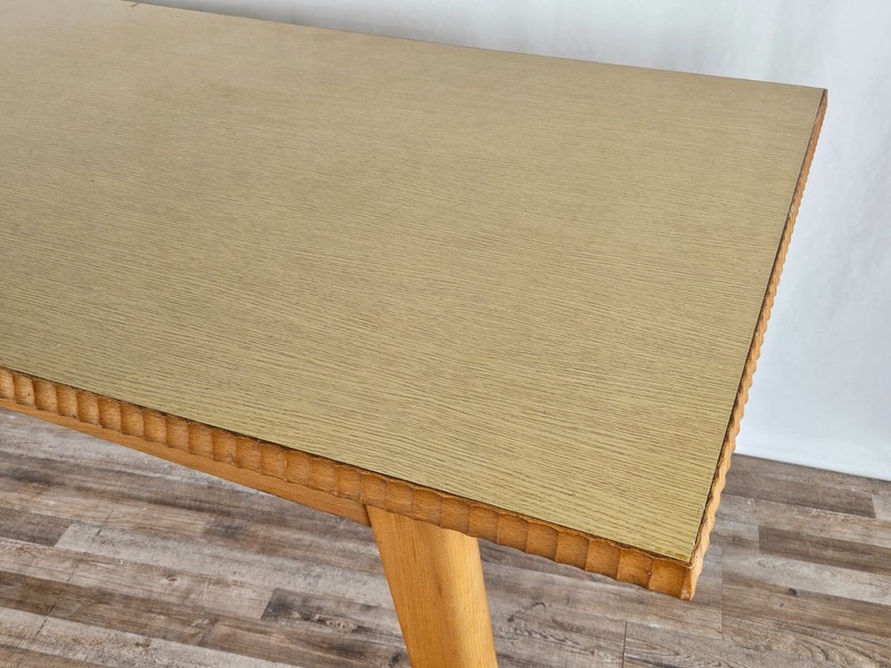 Dining Table in Maple | Vintage 50s Table | Modern Wooden Table gallery