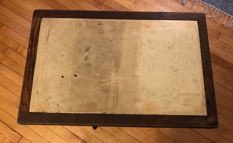 C.1922 Satellite Adjustable Table Co. Industrial Architectural Salvage Cast Iron gallery