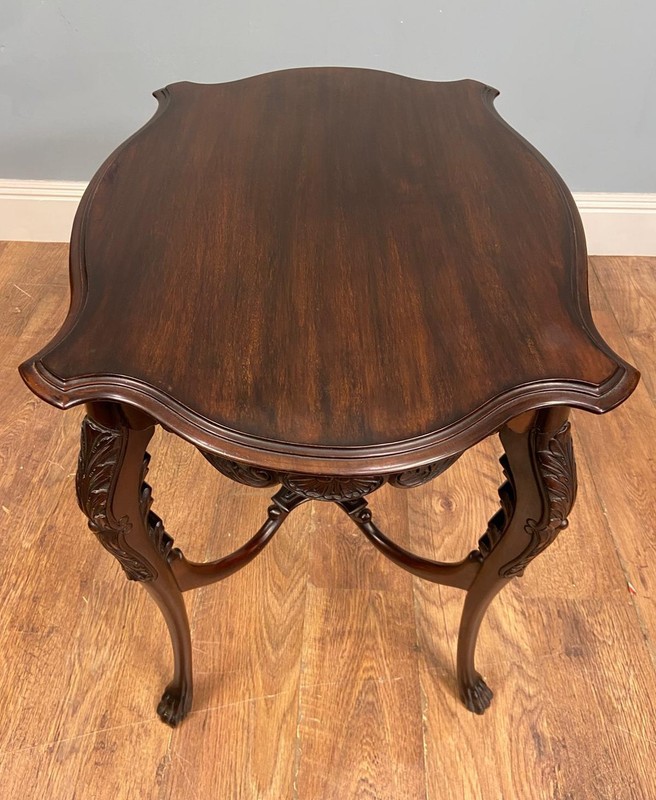 Edwardian Carved Side Table 1910 gallery