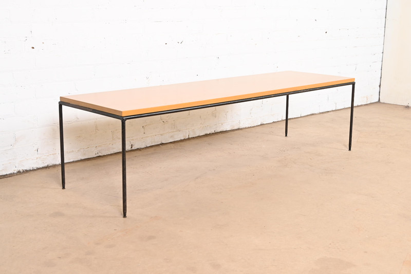 Paul McCobb Planner Group Birch and Iron Coffee Table or Bench, 1950s gallery