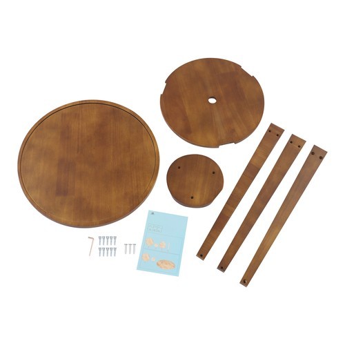 50x60cm Round Side Table, Side Table for Small Spaces, Modern Couch End Table gallery