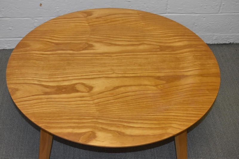 Herman Miller Eames Round Molded Plywood Coffee Table CTW gallery