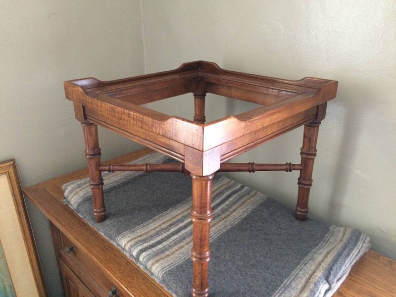 Mid Century Side Table by Lane Asian Faux Bamboo Altavista Virginia gallery