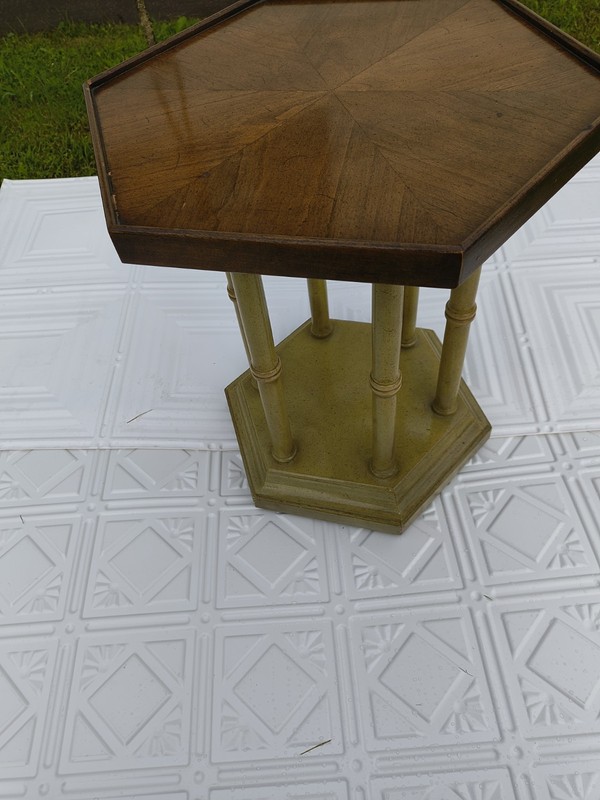 BRANDT HEXAGON SIDE TABLE