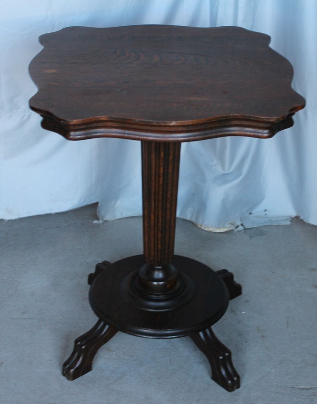 Antique Oak Lamp or Small end type Table