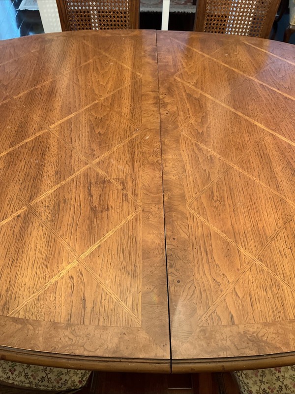 THOMASVILLE Ceremony Collection Mediterranean Walnut Dining Table gallery