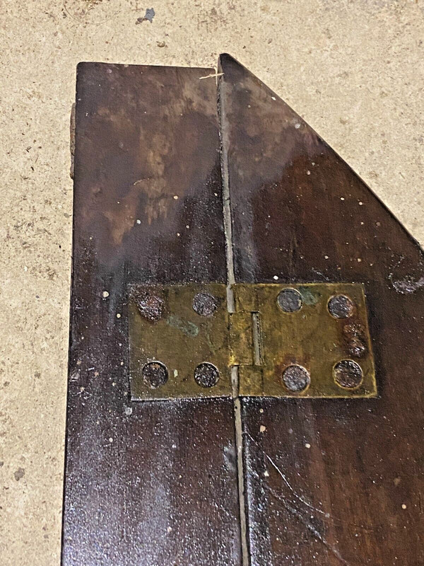 Antique 18th C Mahogany Butlers Tray Table Sides Restoration gallery