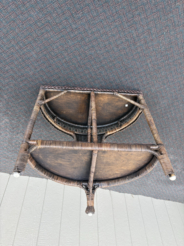 67362 Wicker Console Table Hall Stand gallery