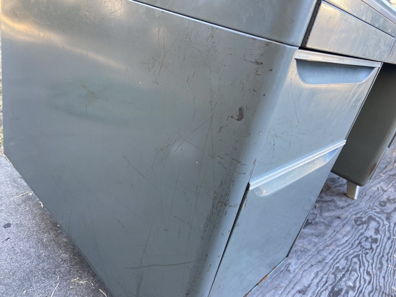 Vintage General Fireproofing Co. Tanker Desk Table- Mid Century gallery