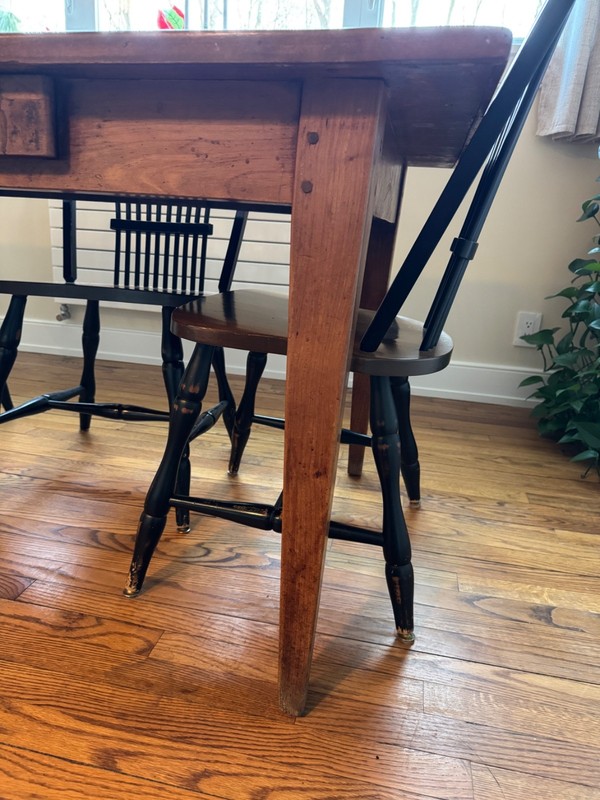 Vintage Farm Table Dining set gallery