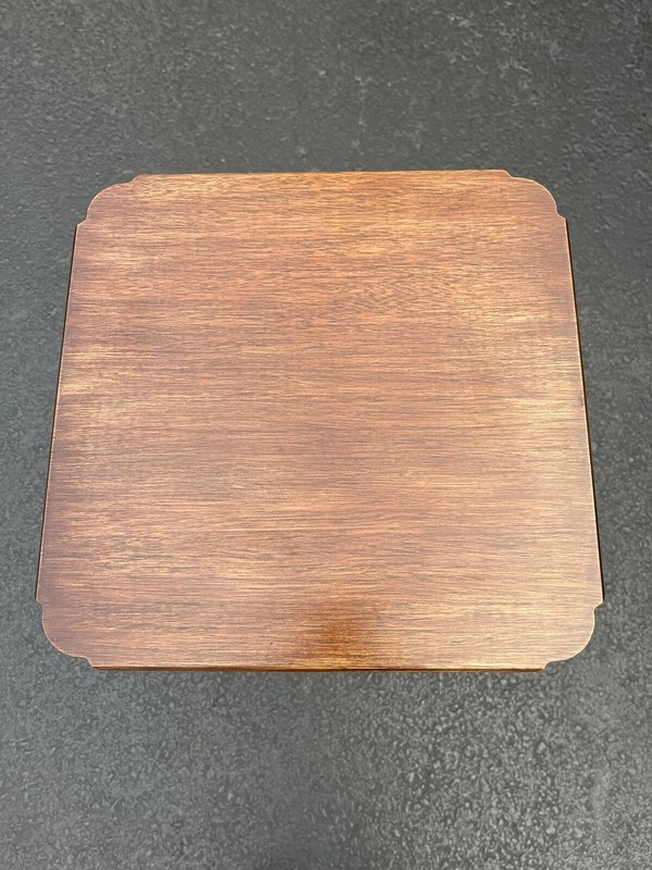 Henry Ford Museum Bartley Collection Solid Mahogany Snake Foot Pedestal Table gallery