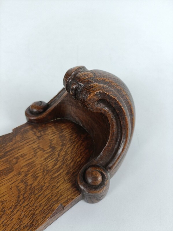 Gorgeous Small wall hanging mounted Console table Angel Putti Hand carved Wood gallery