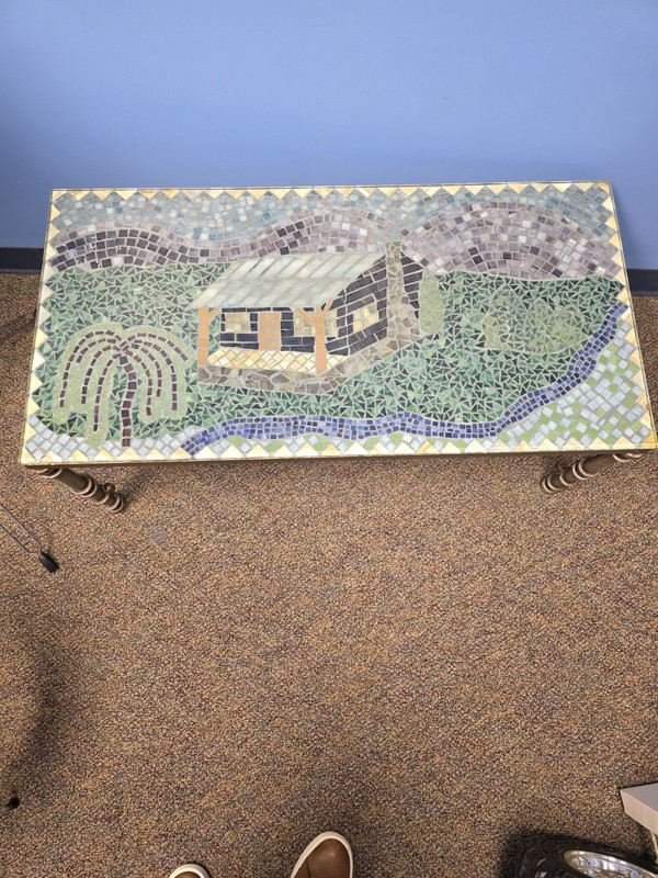 Custom Made Mosaic Table