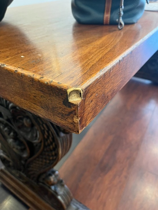 jacobean library table gallery