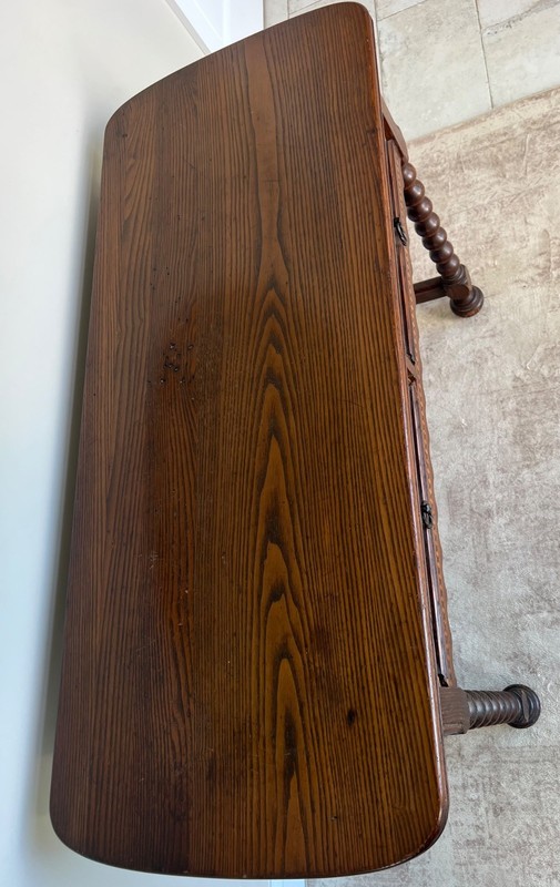 Jacobean Style Antique Oak Side Table gallery