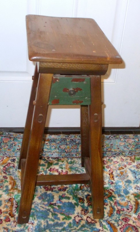 Vtg ACCENT SIDE TABLE CABIN Lodge Resort Pine Hand Crafted