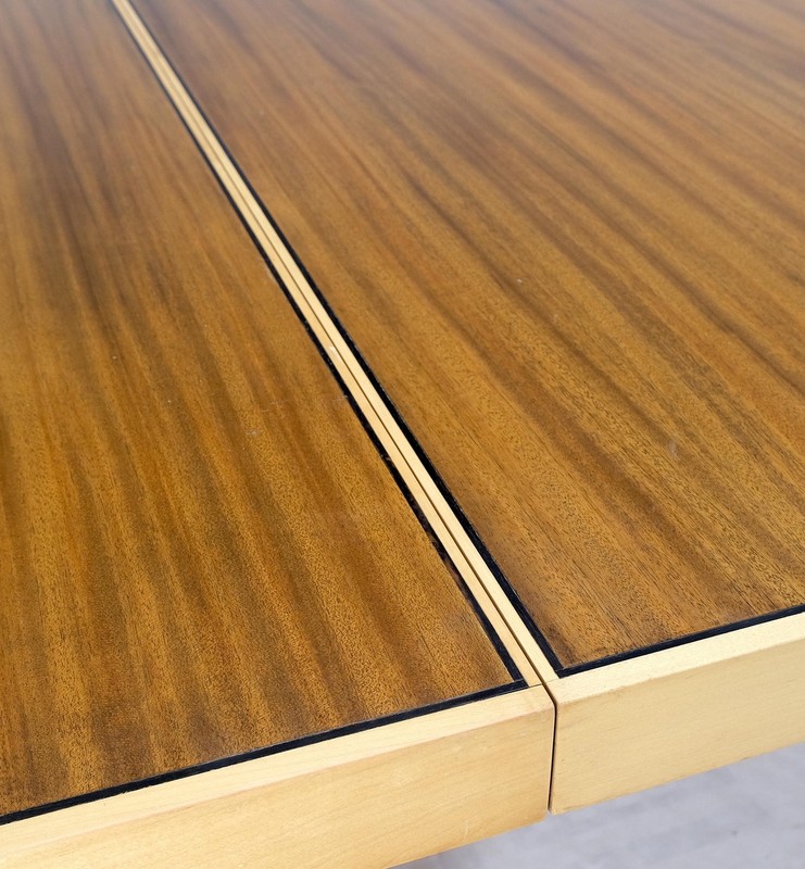 Very Large 3 Leaves Square Gate Leg Dining Conference Custom Table gallery