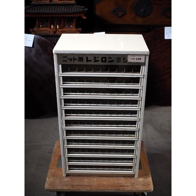 Showa Retro Thread Case Japan 1965-1975 Antique Exhibition Used S105352
