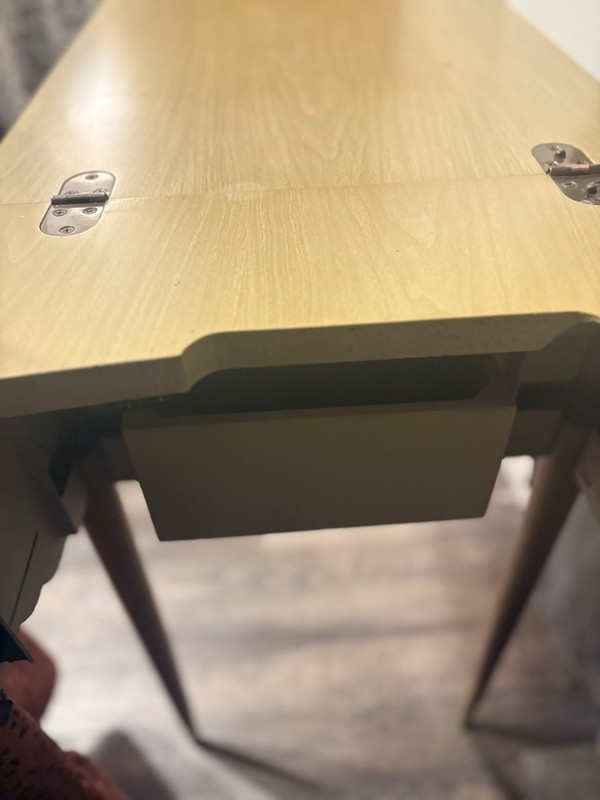 Vintage Mid-Century Modern Sewing Machine Table gallery