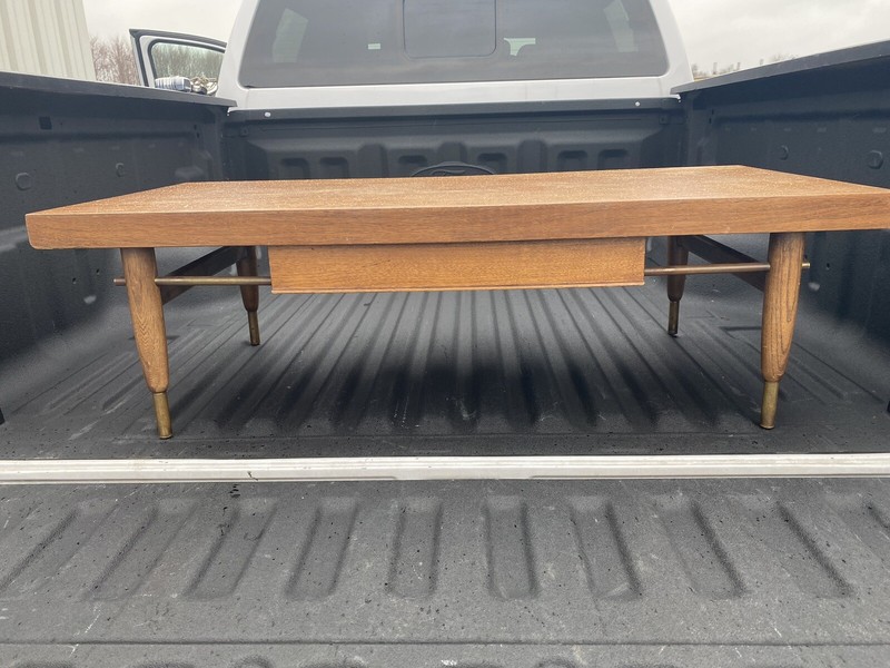 MCM MID CENTURY MODERN AMERICAN OF MARTINSVILLE RETRO COFFEE TABLE