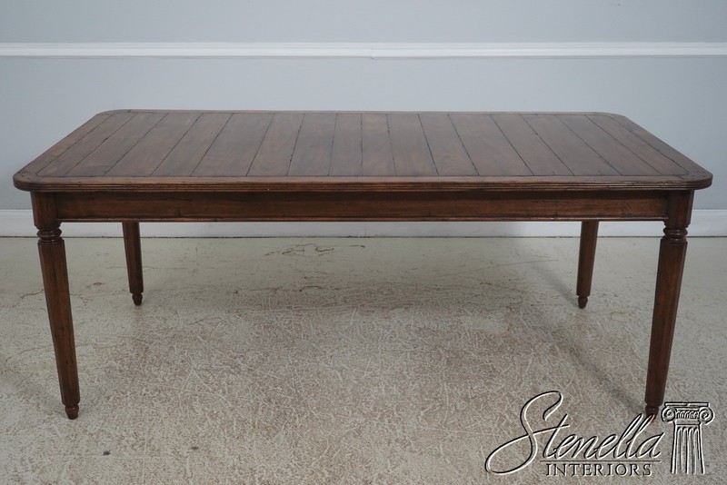 L72882: GUY CHADDOCK Distressed Finish Dining Room Table gallery