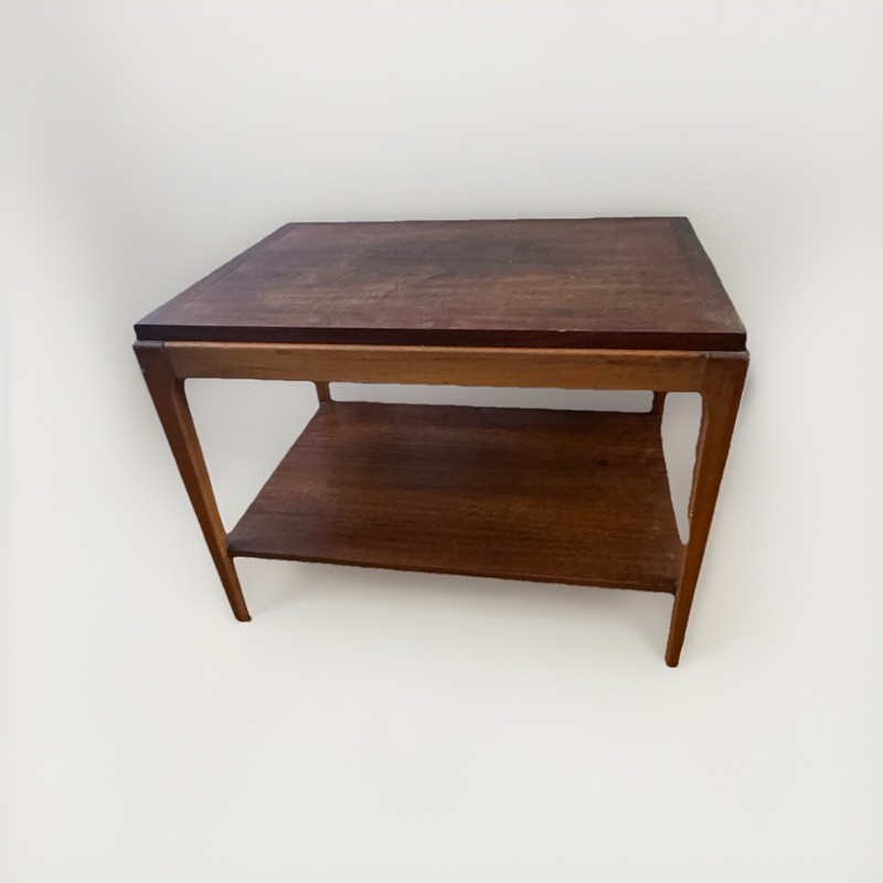 Vintage Lane Acclaim Walnut End Table Style 997-45 Mid Century Modern MCM 1968
