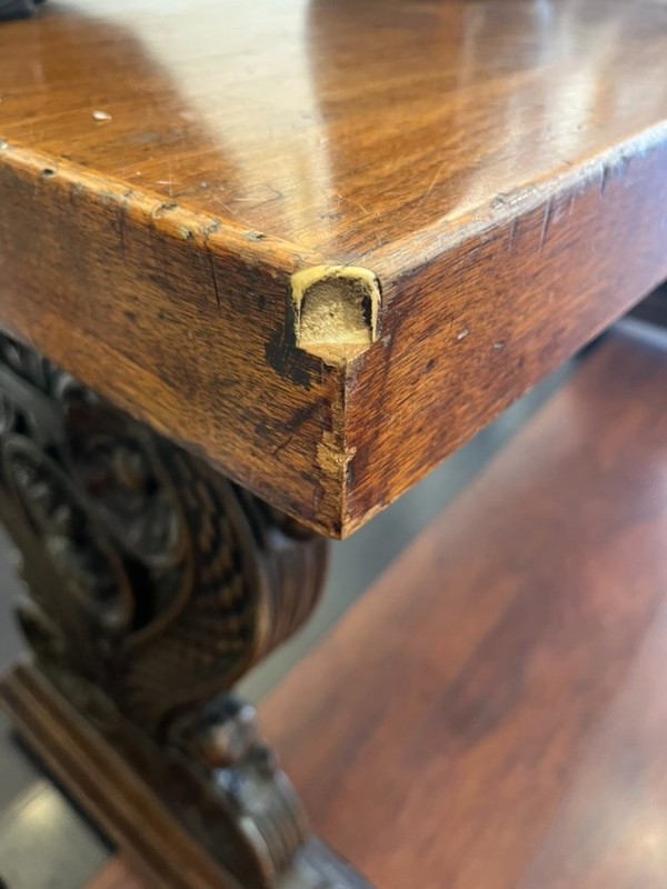 jacobean library table gallery