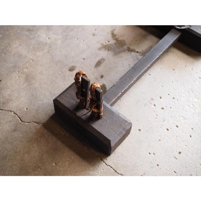 Antique Japanese Mechanical Thread Winder Meiji Era Koro-ten Used K23882 gallery