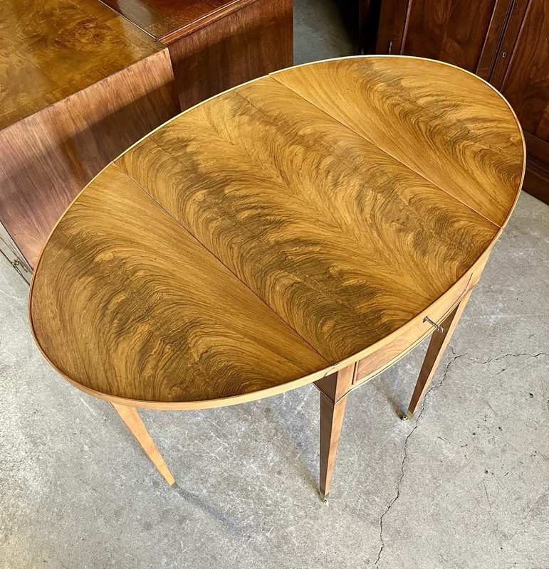 Drop Leaf Side Table by Bollier & Company by Decca gallery