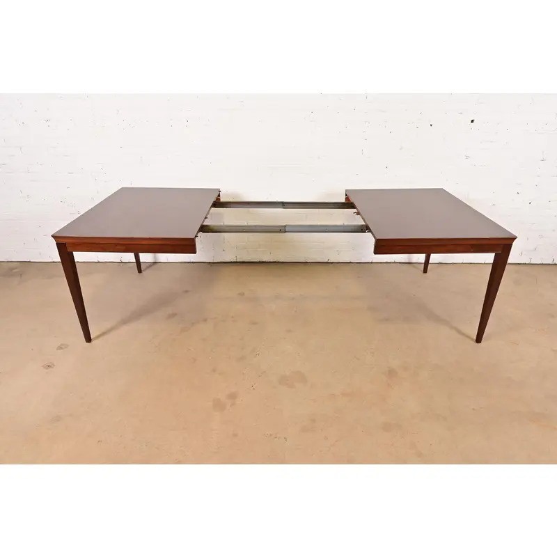 Drexel French Regency Mahogany Extension Dining Table, Newly Refinished gallery