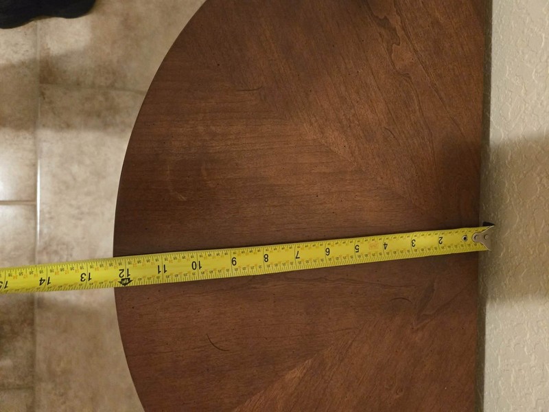Bombay half moon table unique 1996 beautiful detailed antique gallery