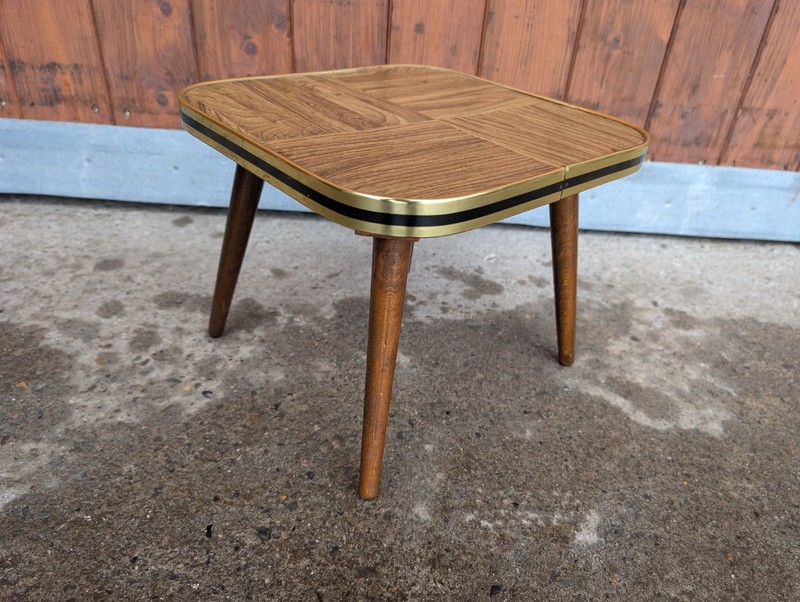 50s Vintage Flower Bench Flower Table Rockabilly Retro Flower Stand Stool 16 gallery