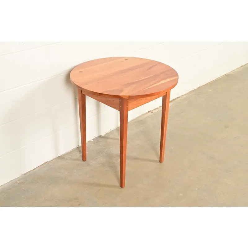 Harden Furniture Arts and Crafts Shaker Solid Cherry Wood Occasional Side Table