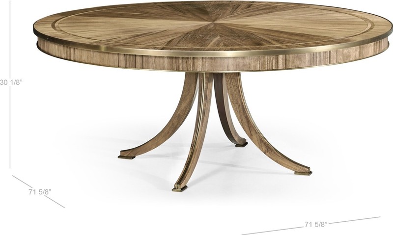 Jonathan Charles Hamilton Round 72” Dining Table gallery