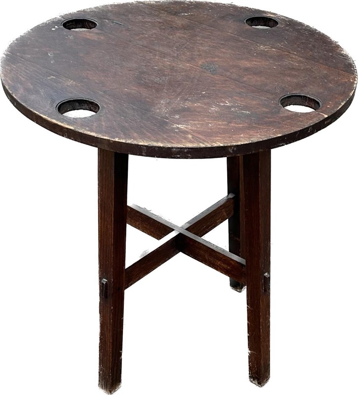 Stickley Brothers Arts & Crafts Mission Oak Tabouret Table