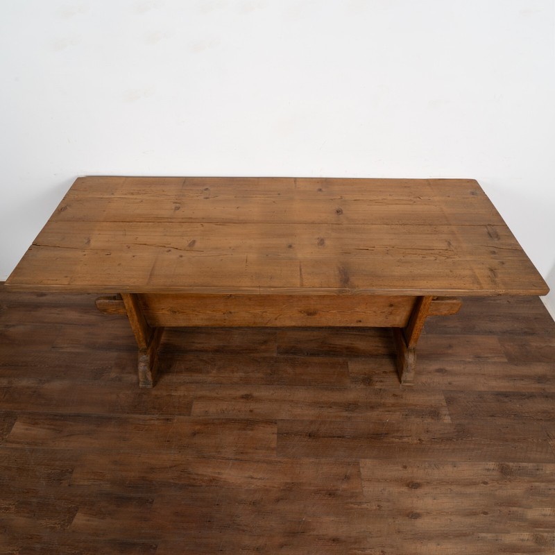 Antique Pine Farm Kitchen Dining Table, Sweden circa 1800-20 gallery