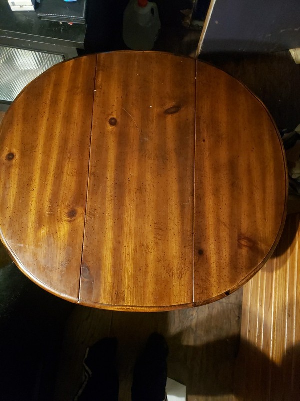 Ethan Allen Antique Pub Table Vintage. gallery