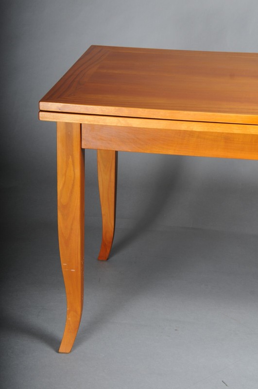 Classic Dining/Meeting Table Made Of Cherry Wood In Biedermeier Style gallery