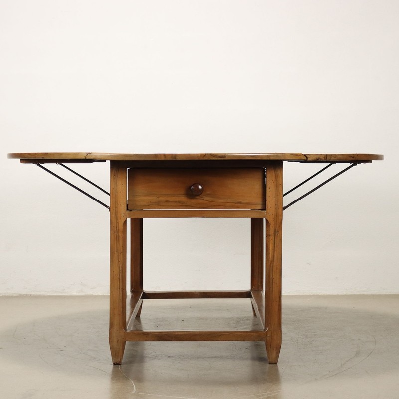 Antique Table Walnut Silver Fir France XIX Century gallery