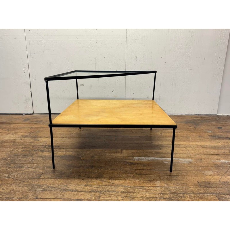 Vintage 1960s Atomic Corner Table