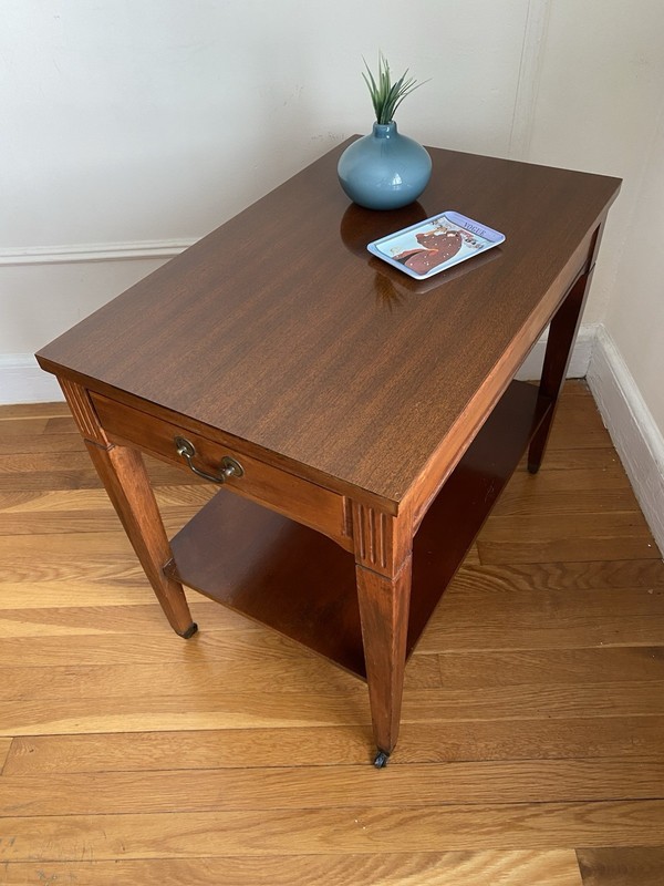 Mersman Mid-Century Mahogany Side / End Table Model 7707 USA gallery