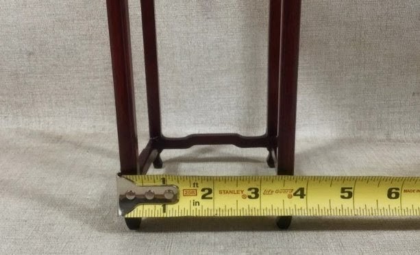 3 Vintage Nested Wooden Display Stands with Box gallery