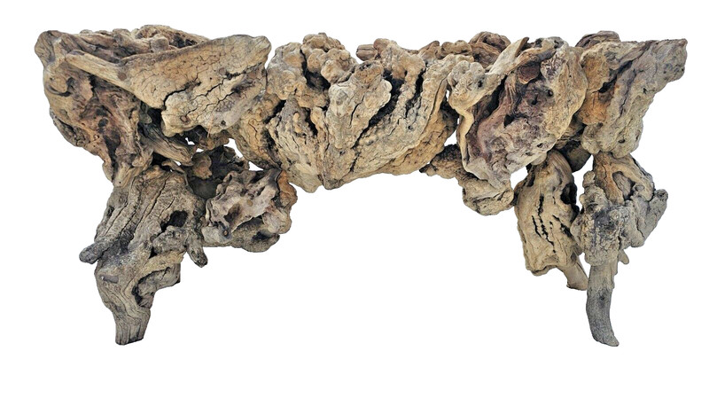 Vintage Biomorphic Mid Century Modern Driftwood Coffee Table Base Circa 1970s