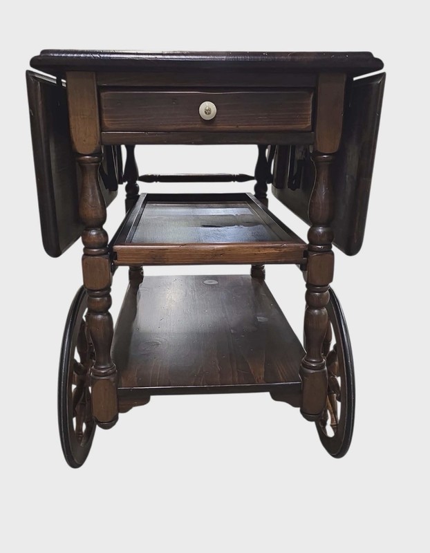 Ethan Allen Old Tavern Tea Cart Table gallery