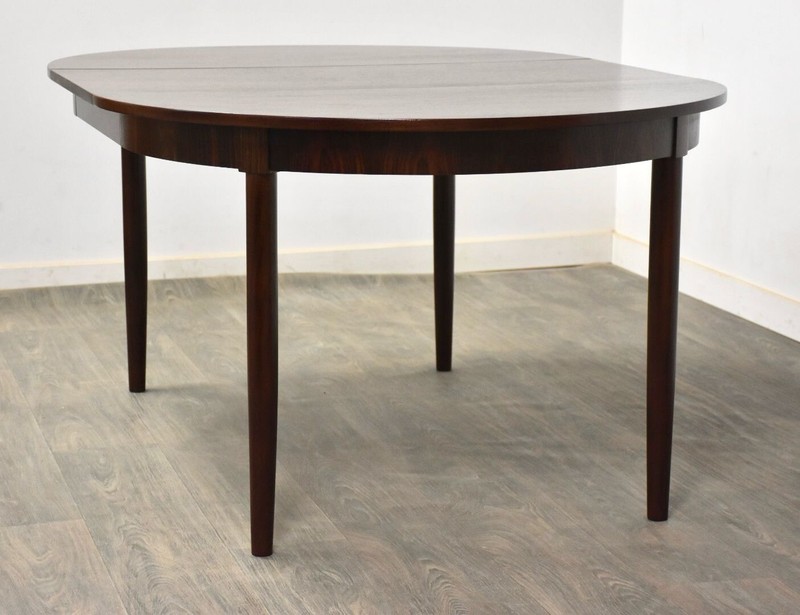 Danish Modern Oval Rosewood Dining Table gallery