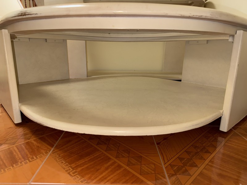 1980 Cream Lacquer Table Set (4 Items) gallery