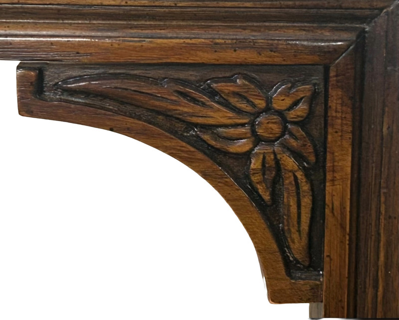 Henredon Burl Oak French-Influenced Square Side Table gallery