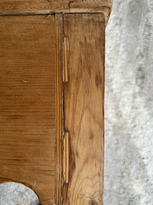 Antique French Pine Commode Table gallery