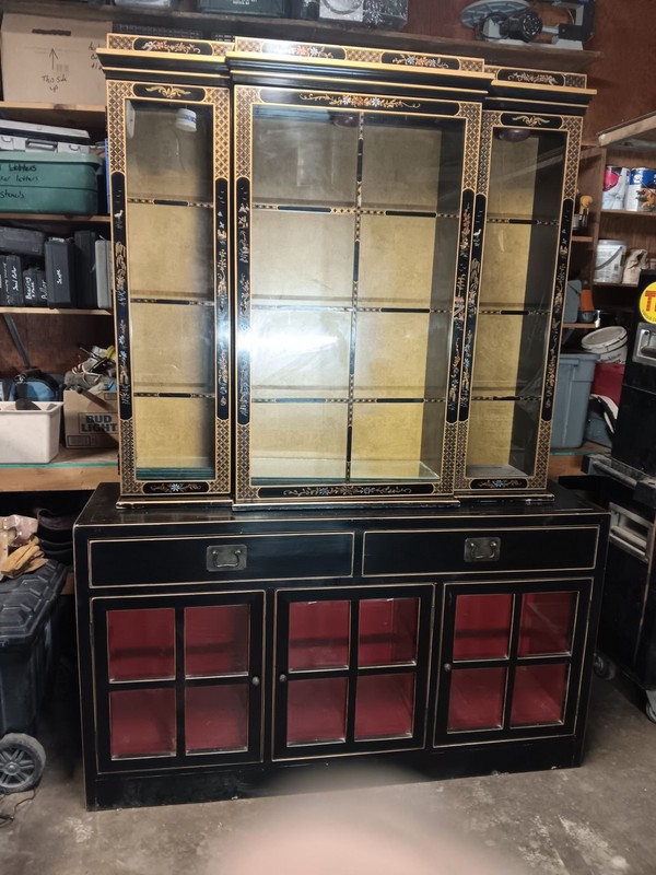 1989 Drexel Heritage Et Cetera Chinoiserie Hutch