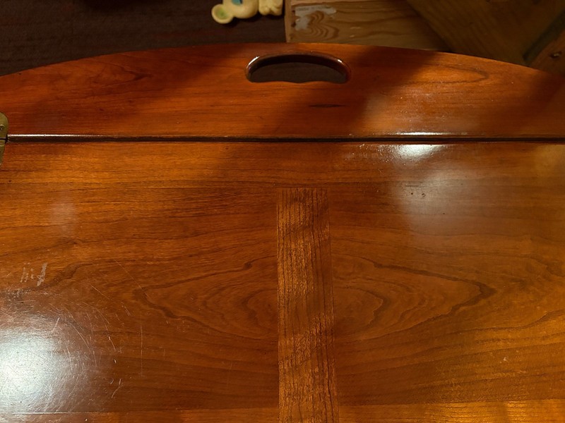 Drexel Furniture Cherry Butlers Tray Table Mid Century gallery